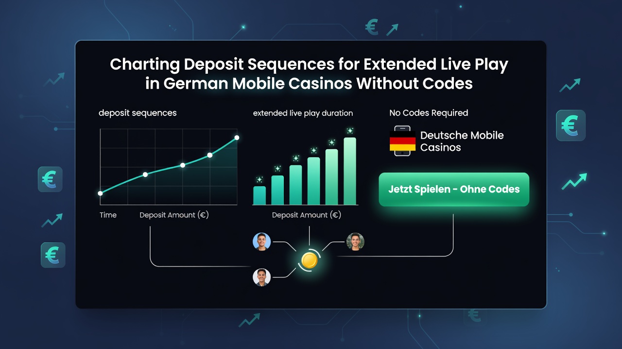 Illustration von Zahlungsflüssen und Session-Verlängerungen in deutschen mobilen Live-Casinos