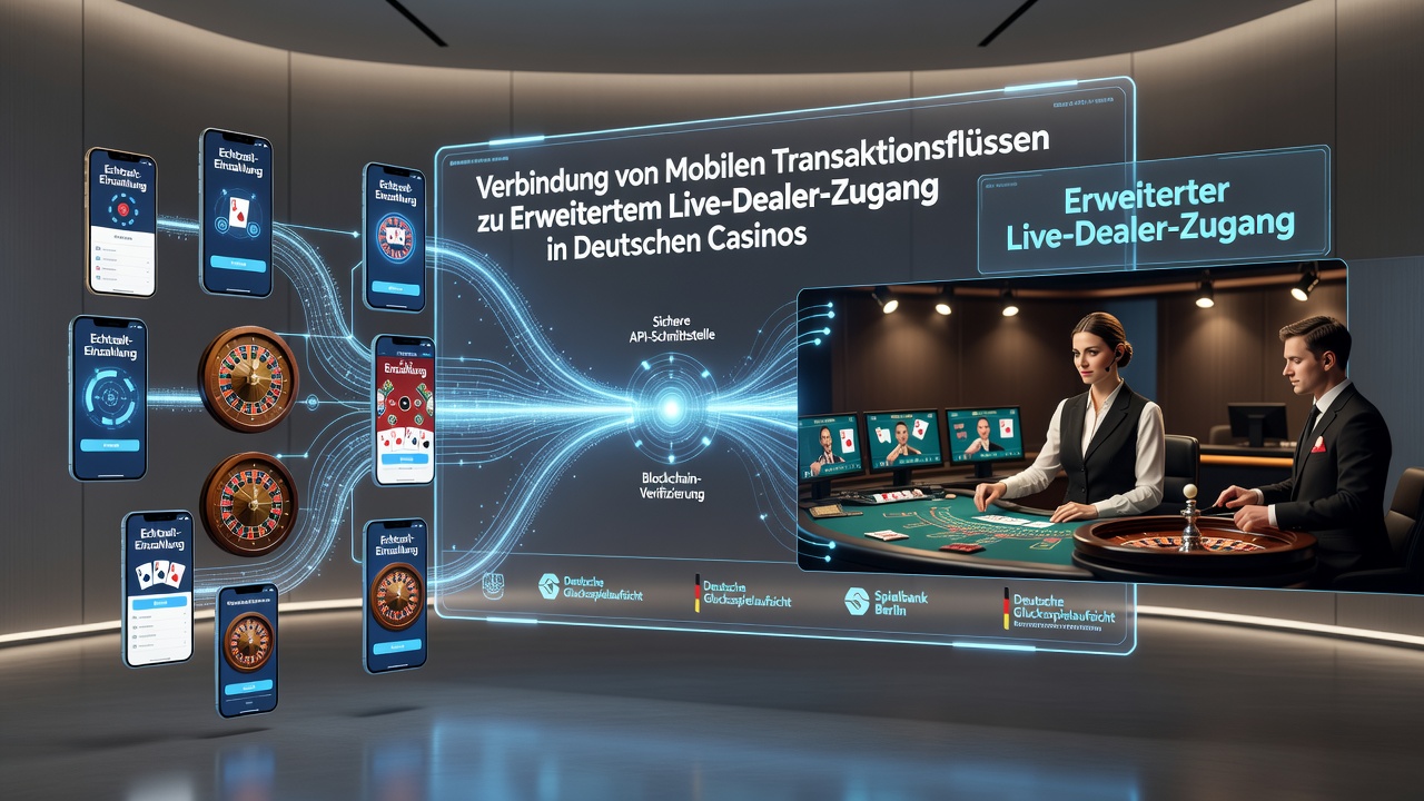 Erweiterter Live-Dealer-Zugang durch mobile Transaktionen in deutschen Casinos