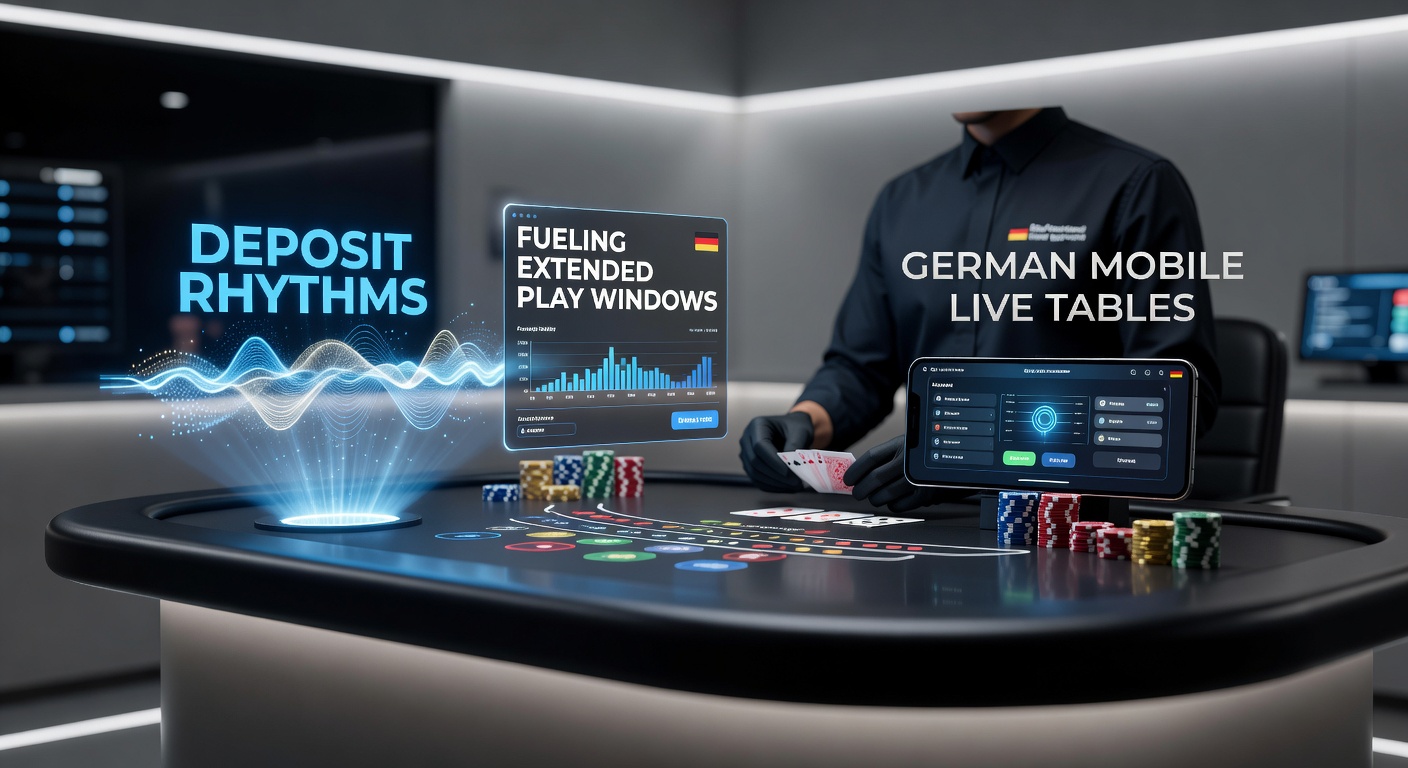 Visualisierung von Einzahlungsrhythmen und erweiterten Spielphasen an mobilen Live-Tischen in deutschen Casinos