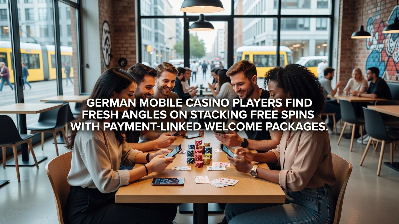 Deutsche Spieler nutzen mobile Geräte um Freispiele mit Willkommenspaketen zu stapeln