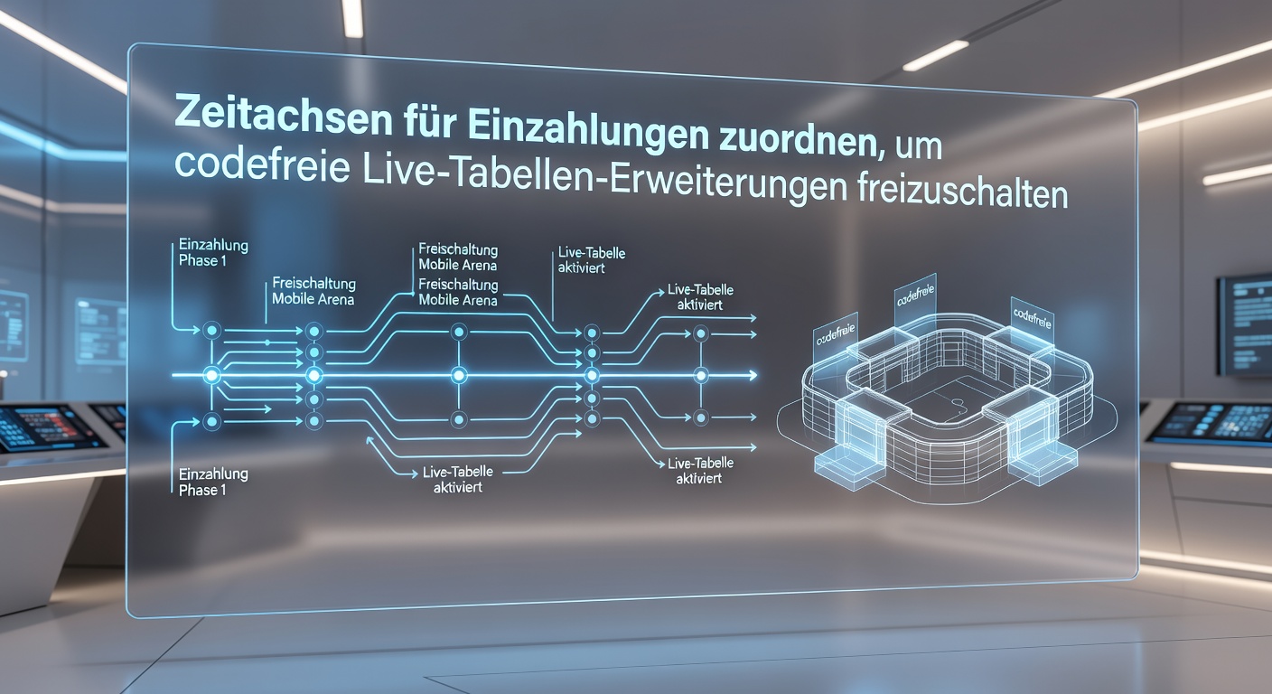 Visualisierung von Einzahlungszeitplänen und Live-Tisch-Erweiterungen in mobilen Casinos