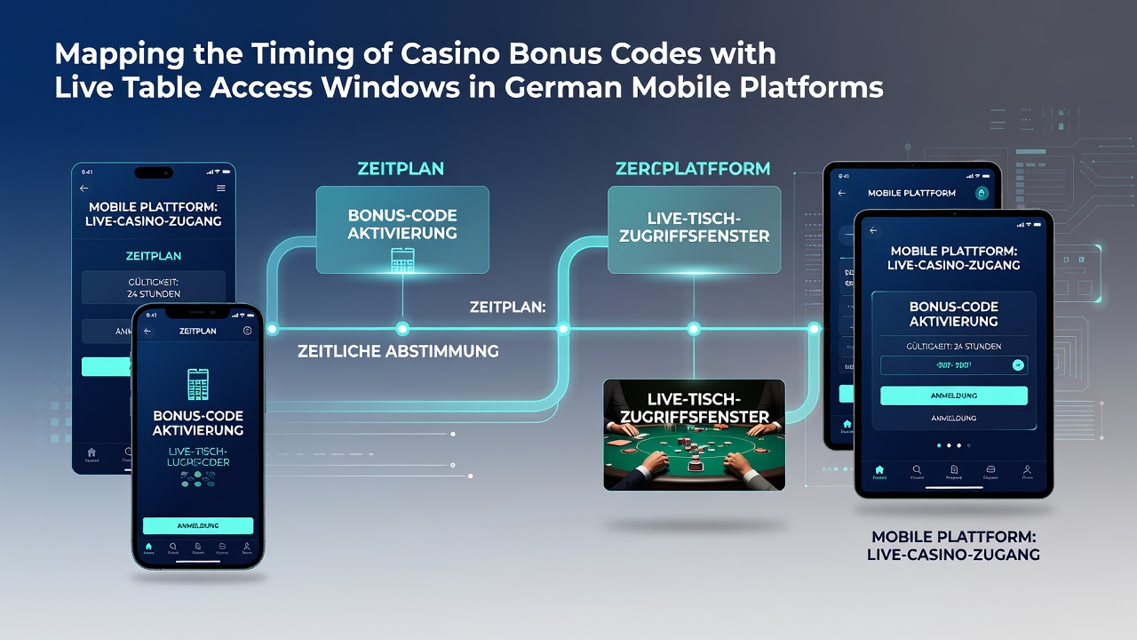 Analyse der Auswirkungen von Bonuscode-Timings auf Live-Tisch-Zugänge in mobilen deutschen Casinos