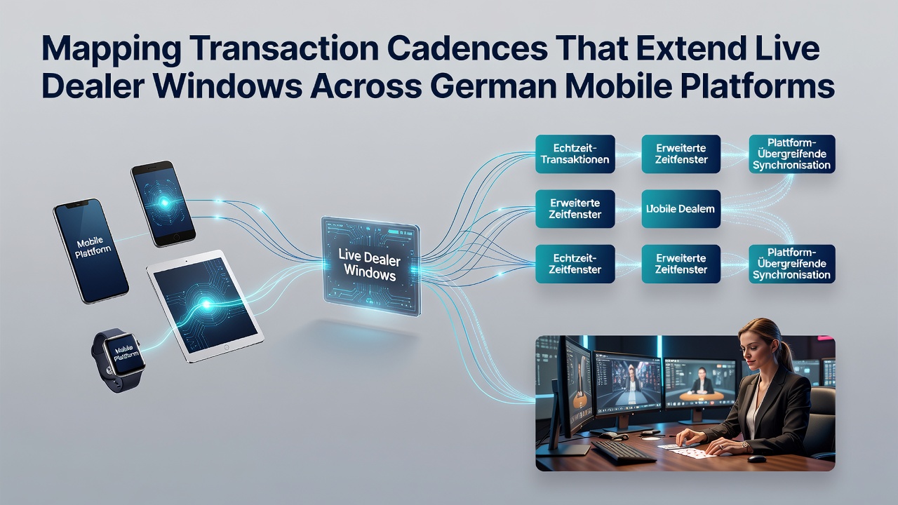 Darstellung von Transaktionsmustern und mobilen Live-Dealer-Schnittstellen auf deutschen Plattformen