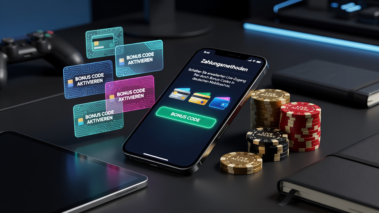 Erweiterter Live-Zugang durch Bonus-Codes und Zahlungen